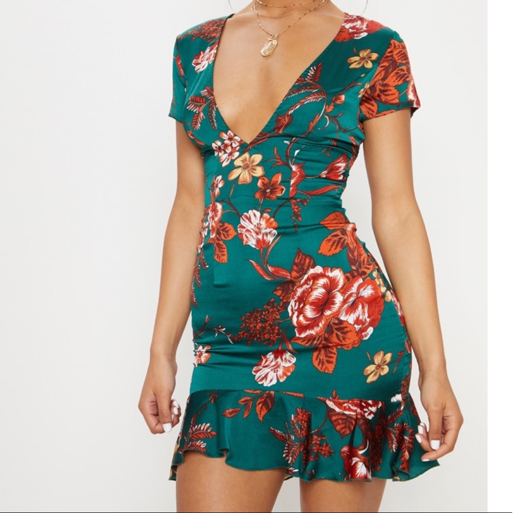 Floral cute dress